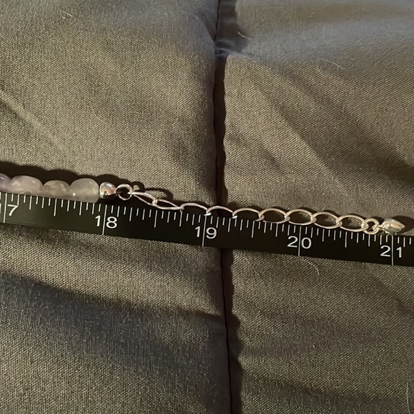 Misty Lilac Quartz Graduated Bead Necklace by Jay King - Picture 12 of 12